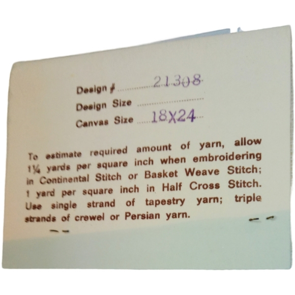 Elsa Williams Needlecraft creations Heritage Embroidery Regal Goose canvas 18X24 - Picture 13 of 14